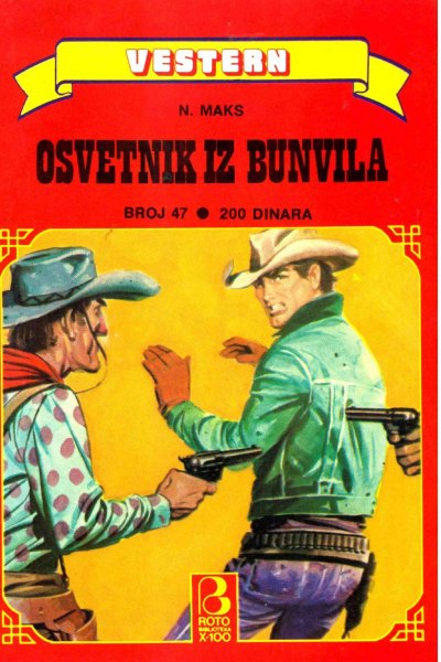 Roto Biblioteka X 100 Vestern 047 N.maks Osvetnik Iz Bunvila (Drzeko & Folpi & Emeri)(2.3 Mb)