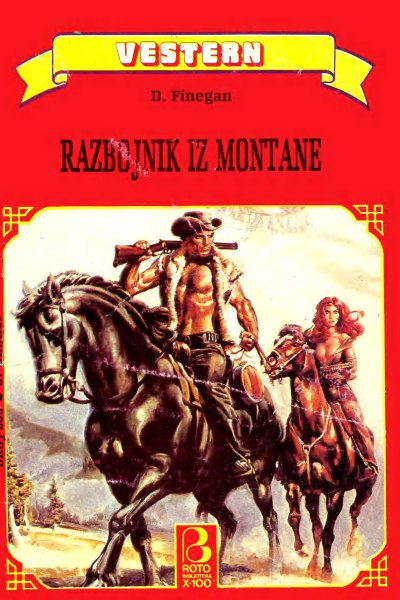 Roto Biblioteka X 100 Vestern 235 D. Finegan Razbojnik Iz Montane (Spretko & Folpi & Emeri)(3 Mb)