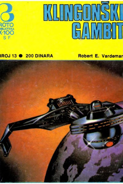 Roto X 100 Sf 013 Robert E.vanderman Klingonski Gambit (Ironstar & Dare & Emeri)(4.3 Mb)