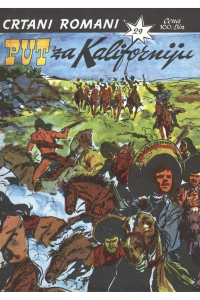 Crtani Romani 029 Put Za Kaliforniju (Drzeko & Emeri)(Sf)