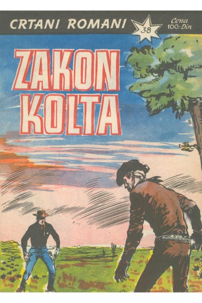 Crtani Romani 038 Zakon Kolta (Cat Claw & Delfin) (Sf) (Untouched)