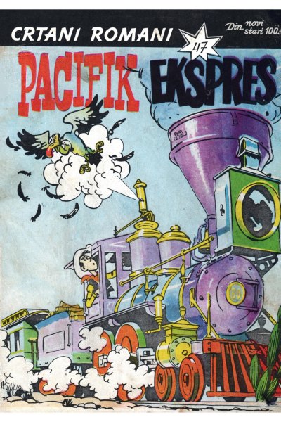 Crtani Romani 047 Pacifik Ekspres (Drzeko & Emeri)(Sf)
