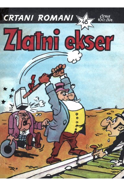 Crtani Romani 048 Zlatni Ekser (Drzeko & Emeri)(Sf)