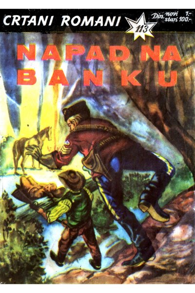 Crtani Romani 113 Napad Na Banku (Ex Yu) (Goksi Bds)