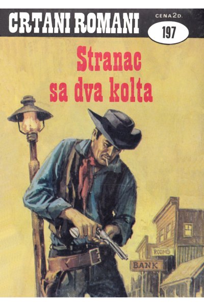 Crtani Romani 197 Stranac Sa Dva Kolta(Cerebus&Enwil) Sz
