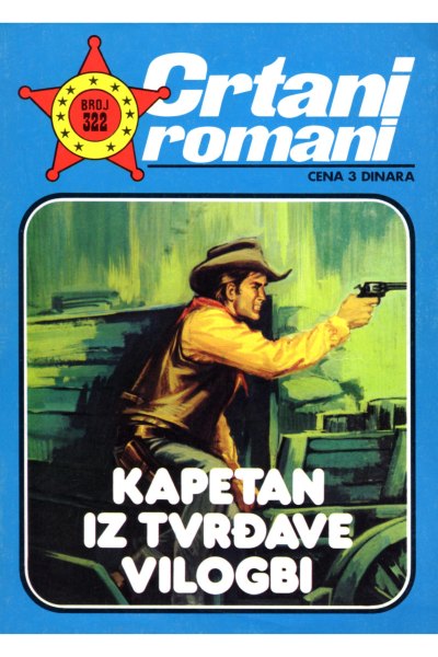 Crtani Romani 322 Kapetan Iz Tvrdjave Vilogbi (Maxi & Clint)(Sz) 326