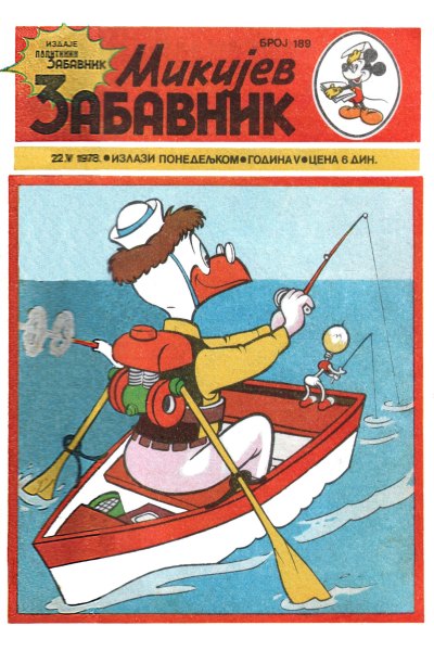 Mikijev Zabavnik 0189(Bob Bennn&Enwil) Sz