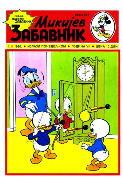 Mikijev Zabavnik 0278 (1978) (Cirilica) (Korman%26Duby Bds)