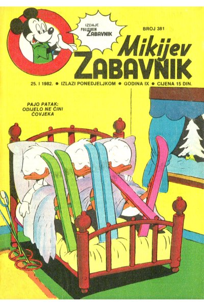 Mikijev Zabavnik 0381 (Damir & Enwil) Sz