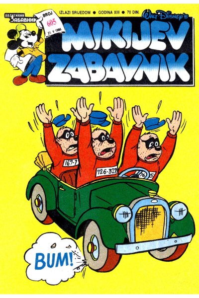 Mikijev Zabavnik 0605 (1986) (Latinica) (Darios & Ultron) (Sz)