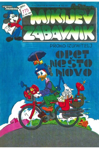 Mikijev Zabavnik 0775 23.08.1989 Latinica (Damir & Skeleton) (Sz)