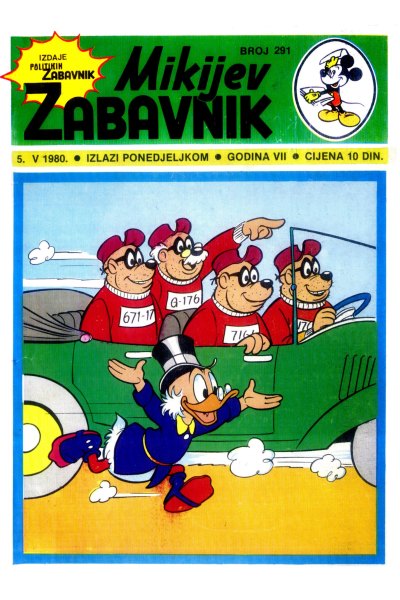 Mikijev Zabavnik 291 Latinica (Pz 05.05.1980) Obrada [Damir&Esad](Sz)