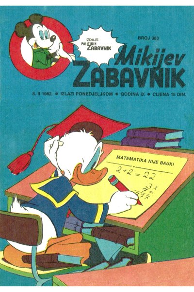 Mikijev Zabavnik 383(Damir&Enwil) Sz