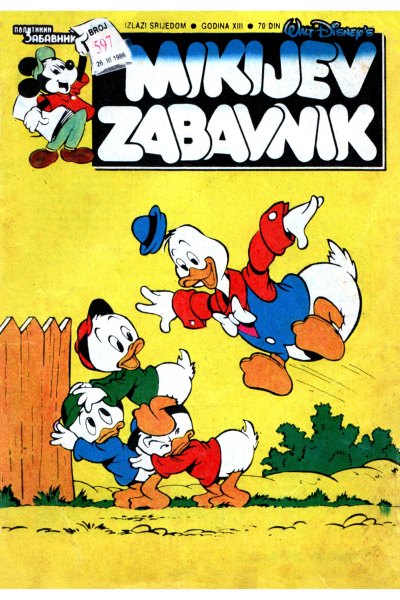 Mikijev Zabavnik 597 Latinica (Pz 26.03.1986) Obrada [Darios&Esad](Sz)