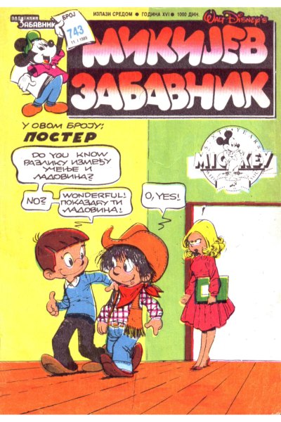 Mikijev Zabavnik 743 Dzovani&Markoboss