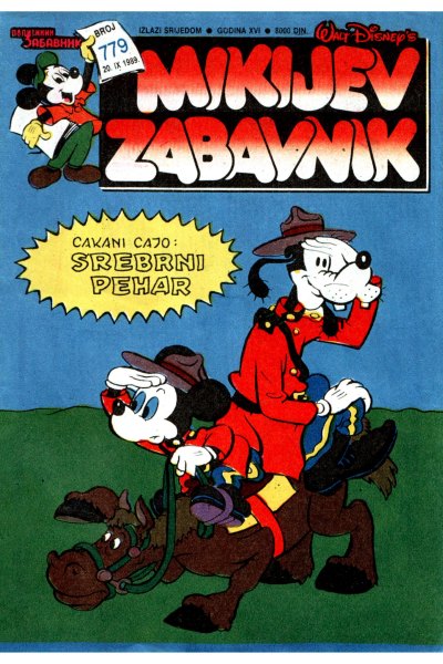 Mikijev Zabavnik 779 Latinica (Pz 20.09.1989) Obrada [Darios&Esad](Sz)